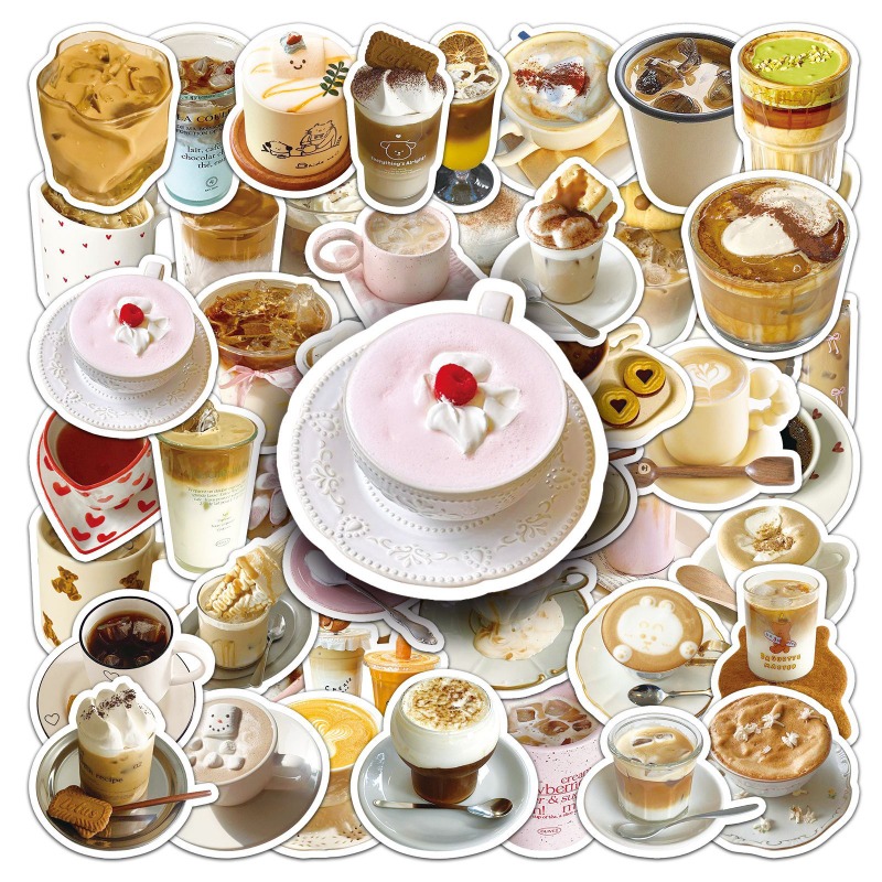 50pcs Coffee Ins Style Brown F - огляд і ціна Coffee Tea Journal
