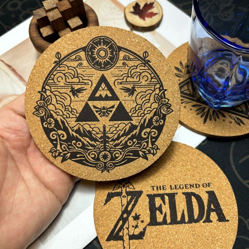 Zelda Coaster Cartoon Anime Ro - огляд і ціна Coffee Tea Japan