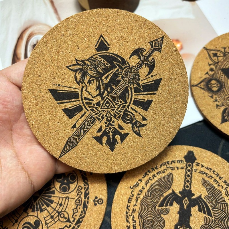 Zelda Coaster Cartoon Anime Ro - огляд і ціна Coffee Tea Japan