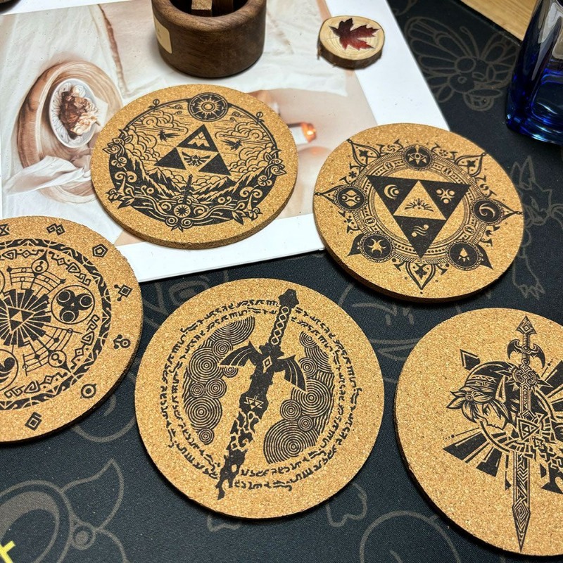 Zelda Coaster Cartoon Anime Ro - огляд і ціна Coffee Tea Japan
