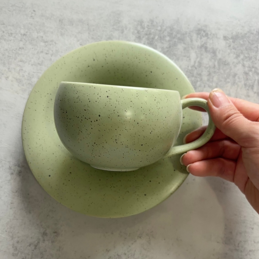280ML Vintage Ceramic Coffee M - огляд і ціна Espresso Cup Saucer