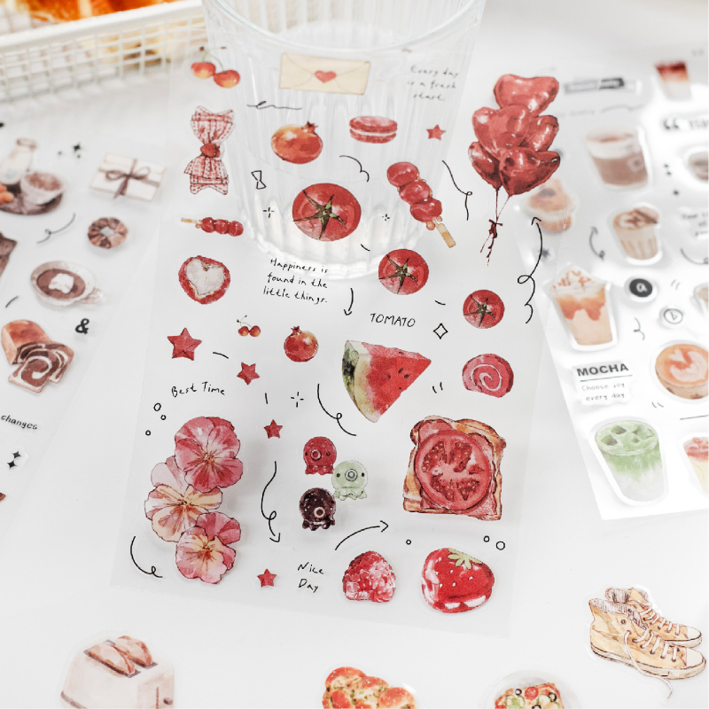 6 Style Tea Time Series Sticke - огляд і ціна Coffee Tea Journal