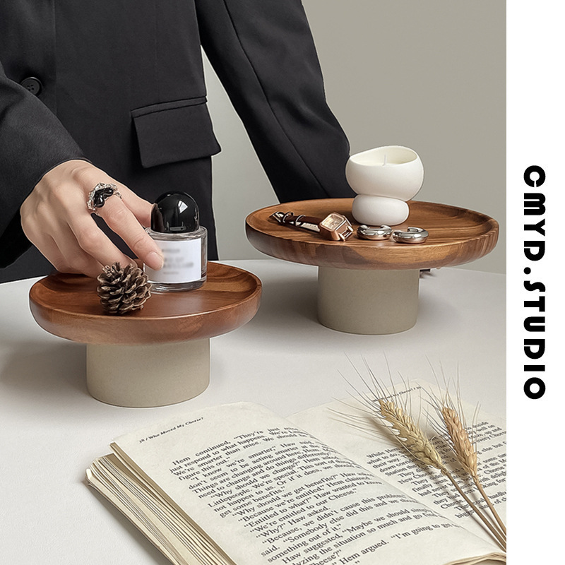 Nordic Wood Storage Tray Coffe - огляд і ціна Coffee Tea Japan