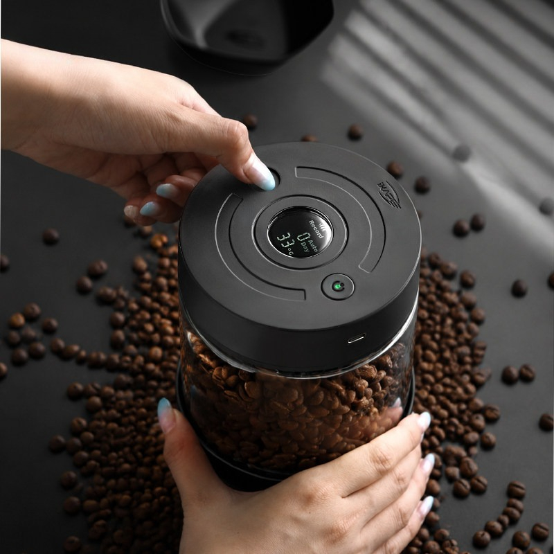 Coffee bean sealed tank digita - огляд і ціна Coffee Tea Display