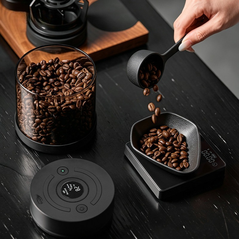 Coffee bean sealed tank digita - огляд і ціна Coffee Tea Display