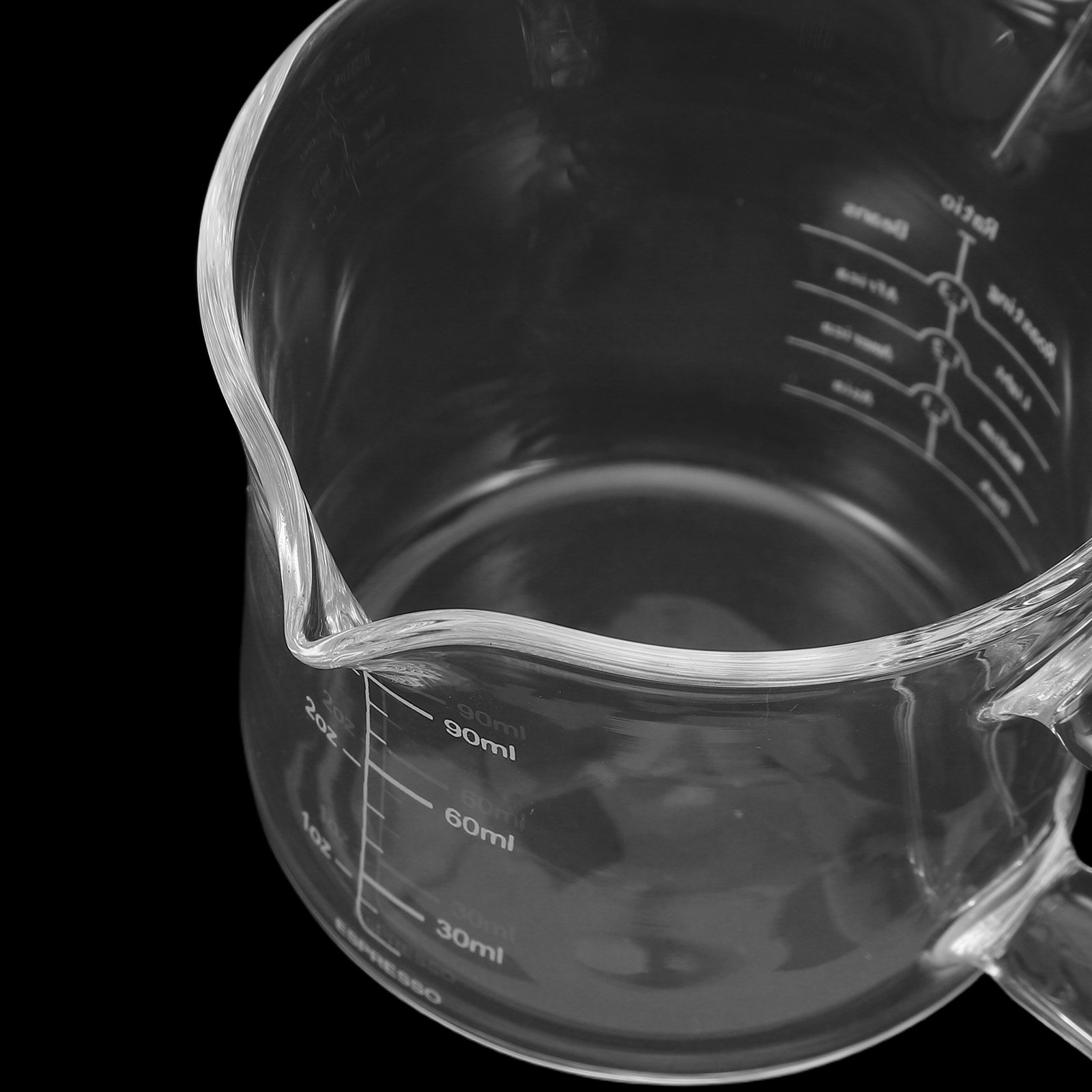 Double Spout Glass Measuring C - огляд і ціна Coffee Tea Milk