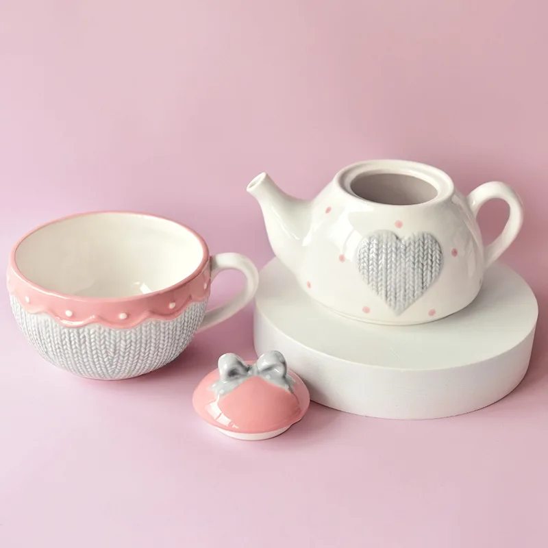 400ml Ceramic Tea for One Set  - огляд і ціна Coffee Tea Knits